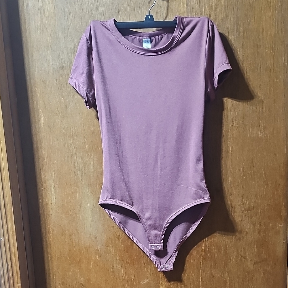 Just Be Bodysuit in Soft Mauve